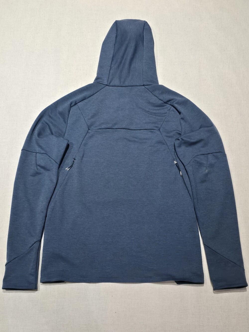On Running Men's Hooded Half-Zip Sweatshirt Navy Blue Mens Large - Picture 2 of 11
